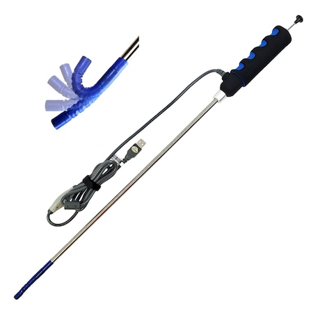 Vividia Articulating USB Borescope, 8.5mm, 16.5 Long, 180 Degree Articulating VA 400